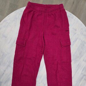 Aritzia TNA Cozy Fleece Cargo Sweatpants